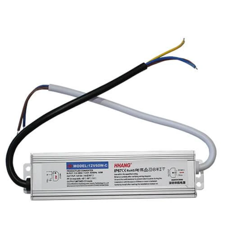 Блок питания 60W DC 12V 5A IP67