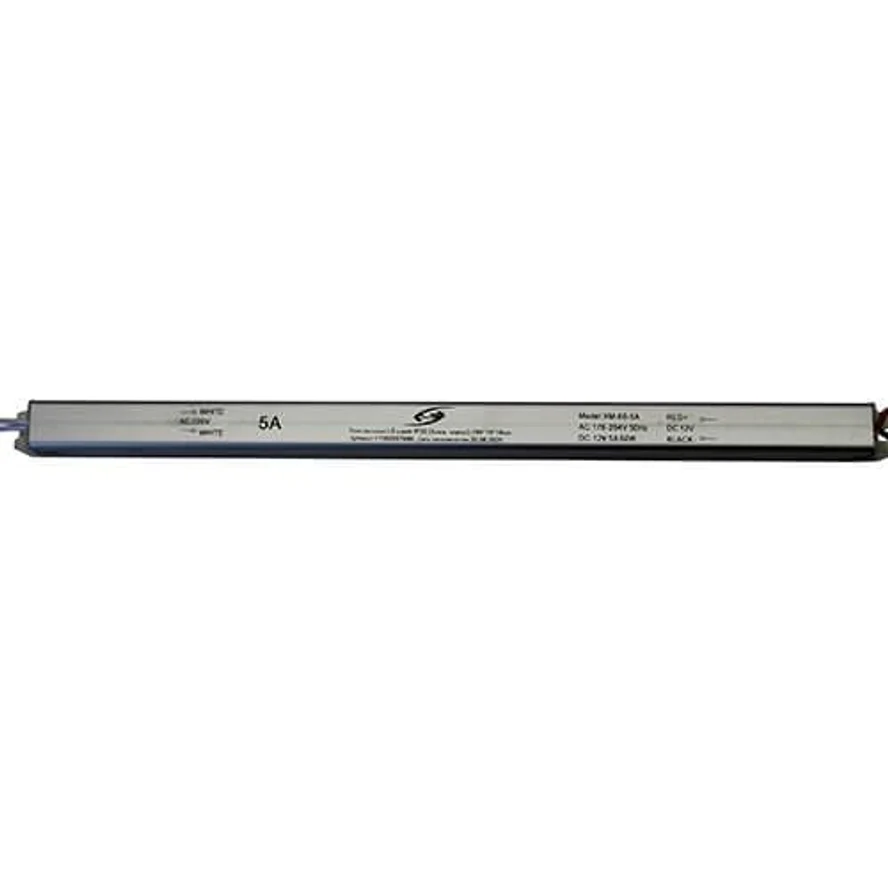 Блок питания узкий 60W 12V 5A IP33